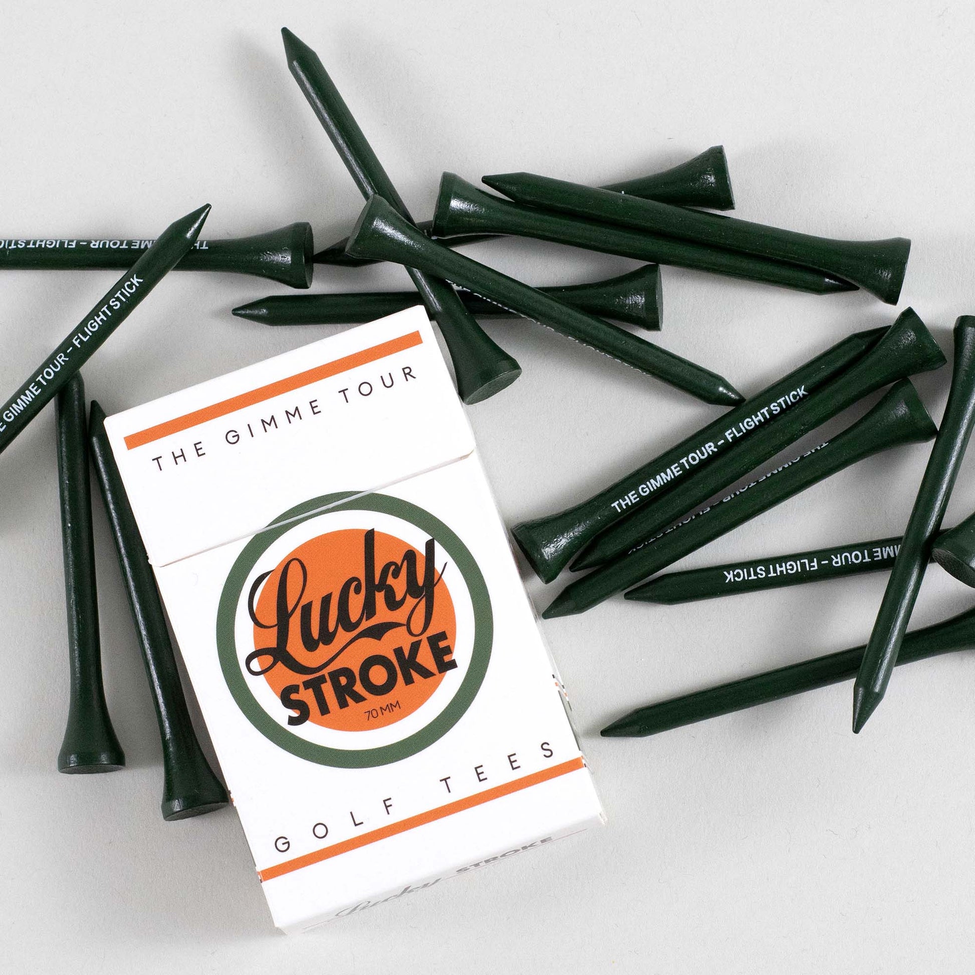 Golf Tees Lucky Stroke 70mm
