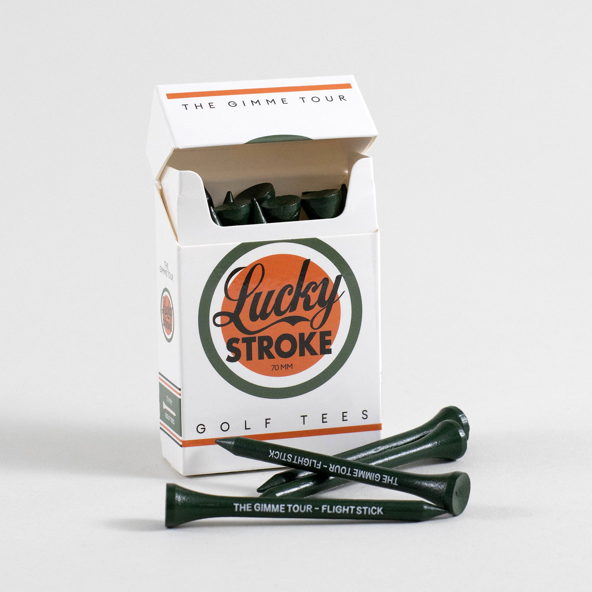 Golf Tees Lucky Stroke 70mm